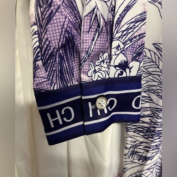 Summer Runway Designer Dress Women Elegant Floral Print Midi Dress - Picture 10 of 15